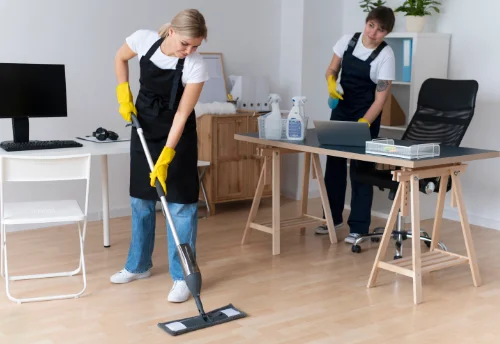 Nettoyage de bureau professionnel à Vœuil-et-Giget